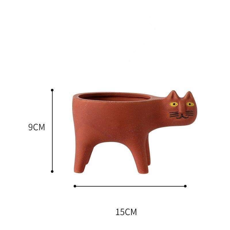Shop 100005865 l Cat Vases Mademoiselle Home Decor
