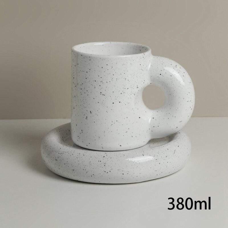 Shop 100003290 White Set Cecile Mug Mademoiselle Home Decor