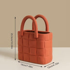 Shop 200001438 Burnt Orange Cecile Vase Mademoiselle Home Decor