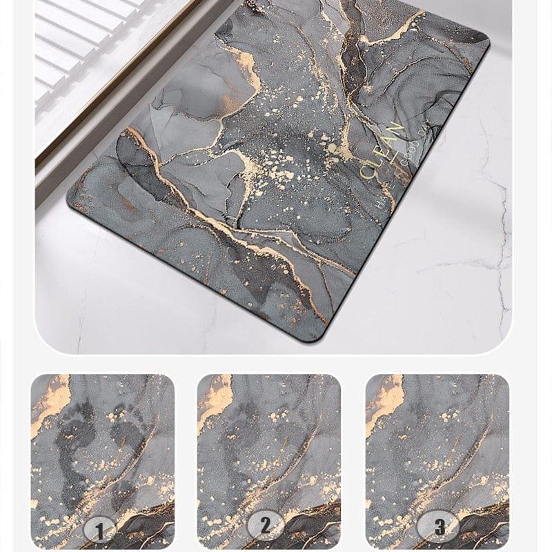 Shop 0 Bathroom Rugs Soft Diatomaceous Earth Floor Mat Super Absorbent Toilet Carpet Door Foot Mats Bath Non-slip Rubber Shower Rug Pad Mademoiselle Home Decor