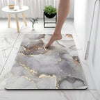 Shop 0 Bathroom Rugs Soft Diatomaceous Earth Floor Mat Super Absorbent Toilet Carpet Door Foot Mats Bath Non-slip Rubber Shower Rug Pad Mademoiselle Home Decor