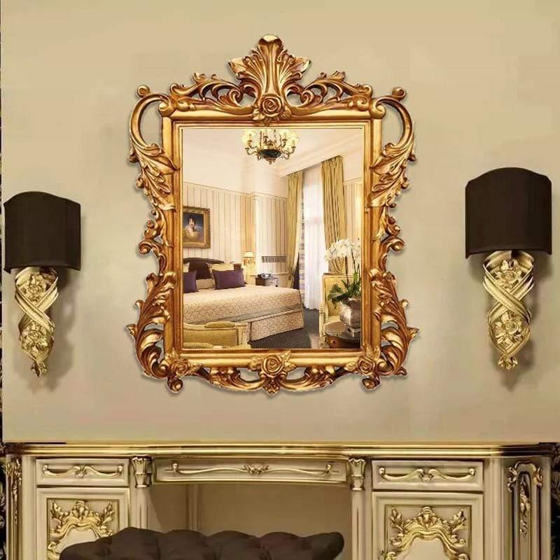 Shop 0 Antique gold Chiara Mirror Mademoiselle Home Decor