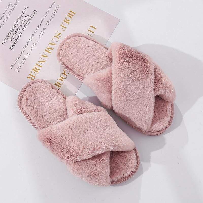 Shop 200001004 Pink / 36 Clive Slippers Mademoiselle Home Decor