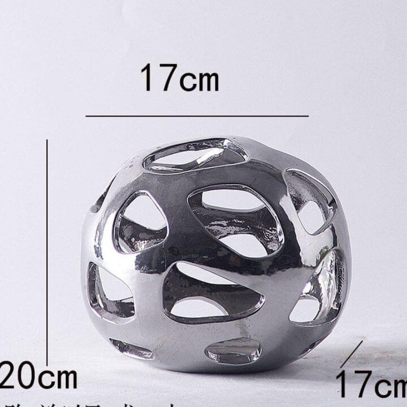 Shop 0 silver large Colenso Decor Mademoiselle Home Decor