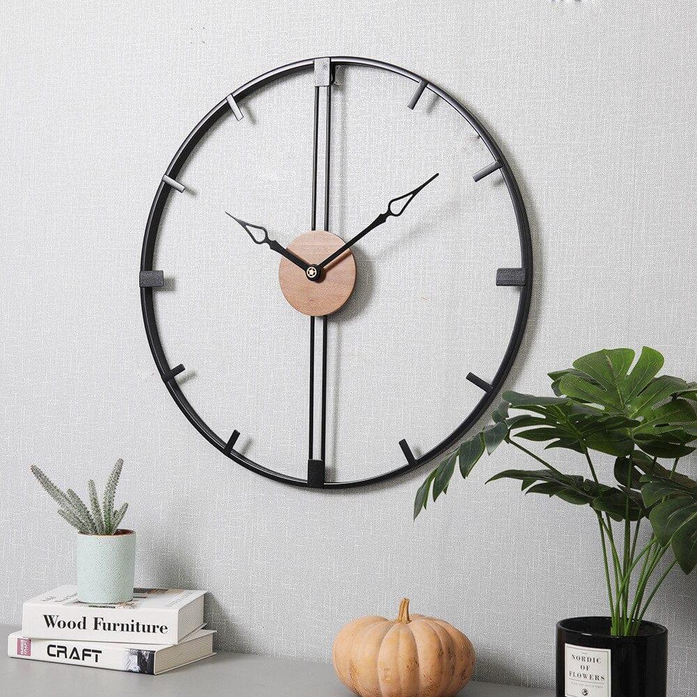 Shop 0 ZGXTM Nordic Light Luxury Roman Numeral Wall Clock Home Living Room Decoration Clock Gold Mute Simple Wall Clock Mademoiselle Home Decor