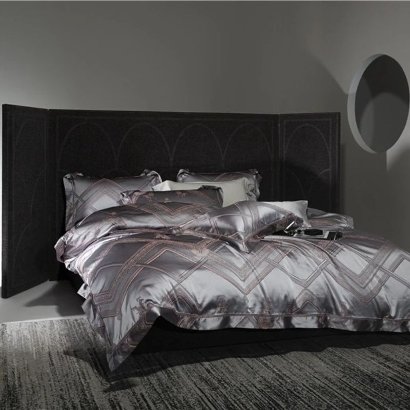 Maya Satin Egyptian Cotton Duvet Cover