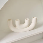 Shop 0 13205-1 1PC Candlestick Holder Ceramic Ornament Photography Home Decoration Candle Holder Nordic Home Decor Ceramic Candelabra Mademoiselle Home Decor