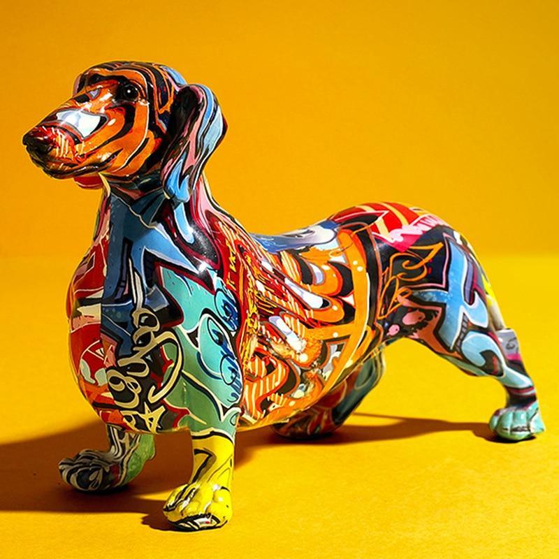 Shop 200042147 Dachshund Sculpture Mademoiselle Home Decor