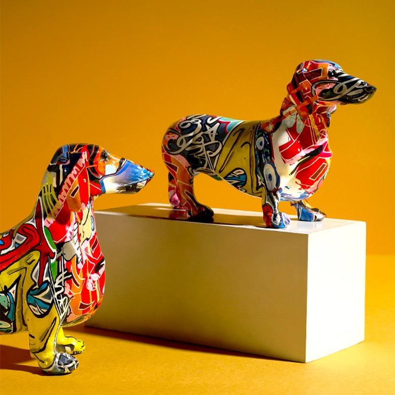 Shop 200042147 Dachshund Sculpture Mademoiselle Home Decor