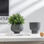 Shop 0 Nordic Ins Morandi Ceramic Flowerpot Flower Arrangement Vase Home Decoration Ornaments Simple Creative Green Plant Pot Gardening Mademoiselle Home Decor