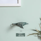 Shop 0 Type A-Blue Gray / China 3D Ceramic Birds Shape Wall Hanging Decorations Simple Home Decorations Accessories Decoracao Para Casa Wall Crafts Ornaments Mademoiselle Home Decor