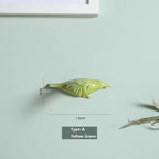 Shop 0 Type A-Yellow Green / China 3D Ceramic Birds Shape Wall Hanging Decorations Simple Home Decorations Accessories Decoracao Para Casa Wall Crafts Ornaments Mademoiselle Home Decor