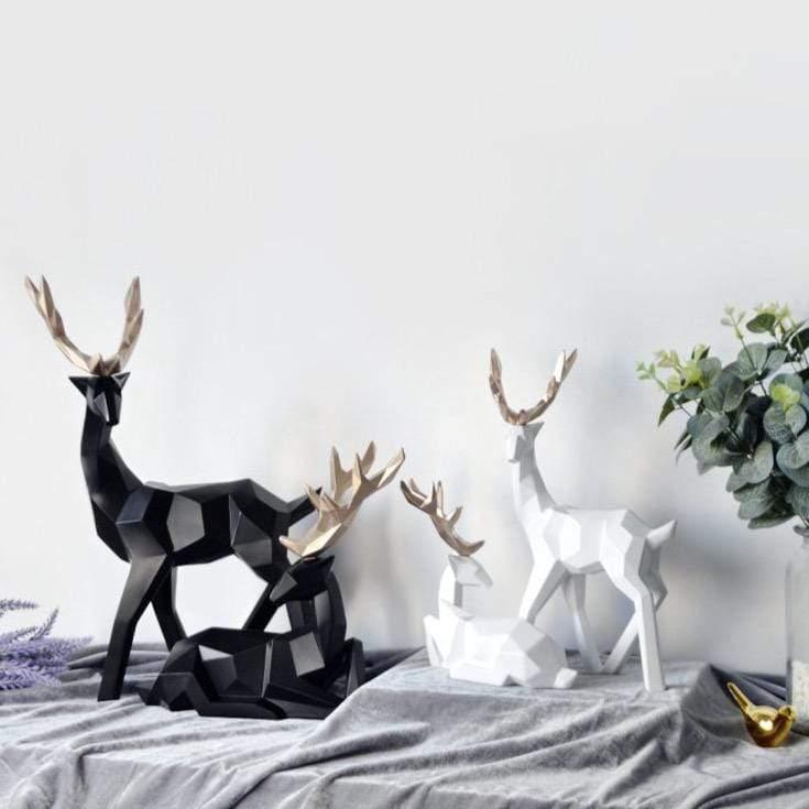 Shop 200044142 Deer Sculpture Mademoiselle Home Decor