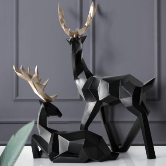 Shop 200044142 Deer Sculpture Mademoiselle Home Decor