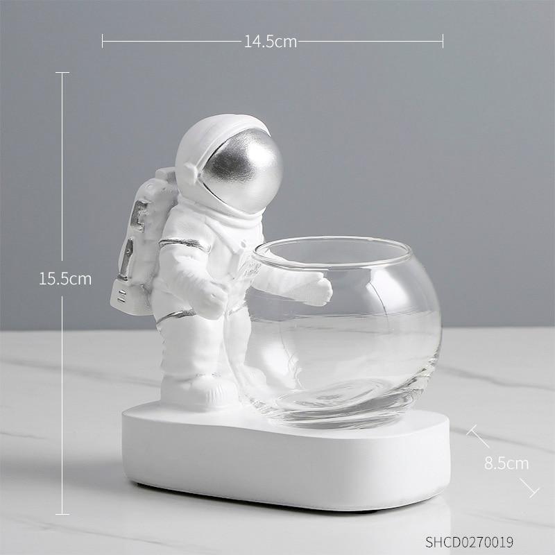 Shop 200042147 Astronaut - Silver Dejah Vases Mademoiselle Home Decor