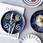 Shop 0 Japanese ceramic plate bone china dinnerware sets sushi Fruit salad dessert plates serving trays decorative christmas plates Mademoiselle Home Decor