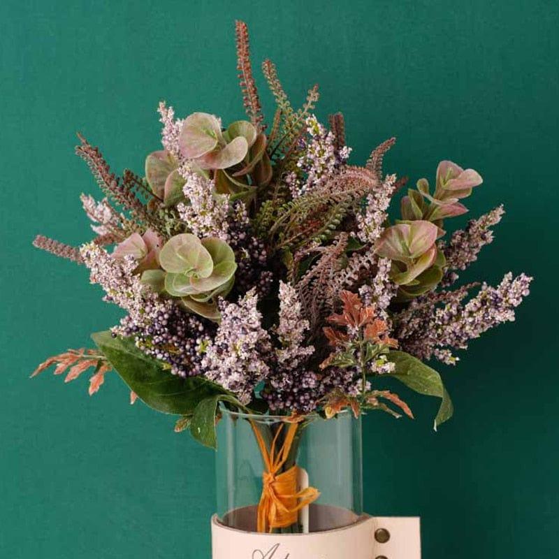 Shop 0 Light Purple Desire Artificial Flowers Mademoiselle Home Decor