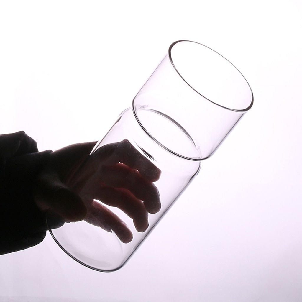 Shop 0 Clear Glass Hyacinth Vase Transparent Flower Plant Bottle Pot DIY Ornaments Home Living Room Garden Decoration Desk Decors 15cm Mademoiselle Home Decor