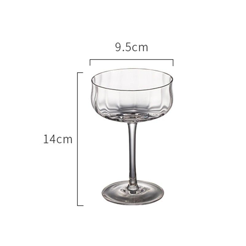 Shop 0 A1 Dessert Cup Cocktail Glass Goblet Ice Cream Bowl Cold Dish Bowls Snack Yogurt Container For Wedding Party Mademoiselle Home Decor