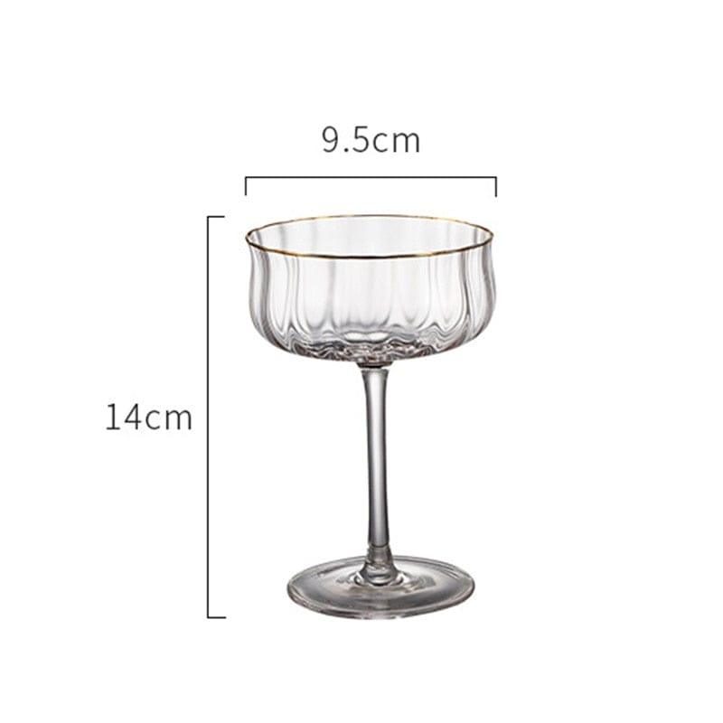 Shop 0 A2 Dessert Cup Cocktail Glass Goblet Ice Cream Bowl Cold Dish Bowls Snack Yogurt Container For Wedding Party Mademoiselle Home Decor