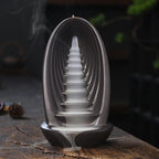 Shop 0 Purple Clay Home Decorations Waterfall Backflow Incense Burner Indoor Aromatherapy For Zen Meditation Relaxation Ornaments +Gift Mademoiselle Home Decor