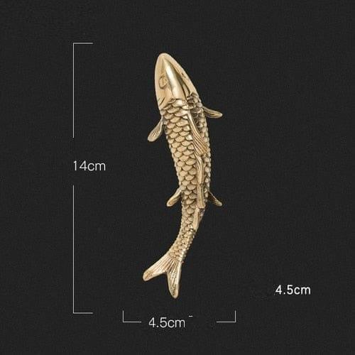 Shop 0 Brass carp-L Destiny Wall Decor Mademoiselle Home Decor