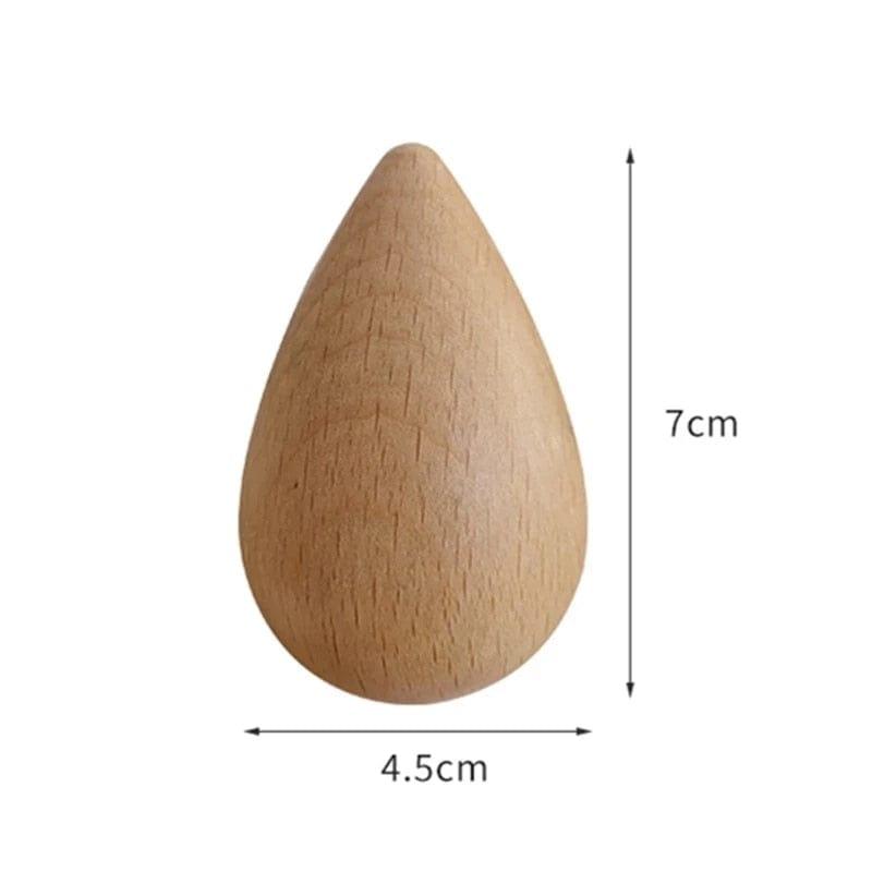 Shop 0 Wall Mounted Coat Hook Natural Wood Clothes Hanger Decorative Key Holder Hat Scarf Handbag Storage Hanger Bathroom Rack Mademoiselle Home Decor