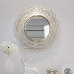 Shop 0 Big Wall Decorative Mirror Iron Mirror Home Decoration Wall Hanging Mirror Large Mirror Decoration Home Livingroom 89929313 Mademoiselle Home Decor