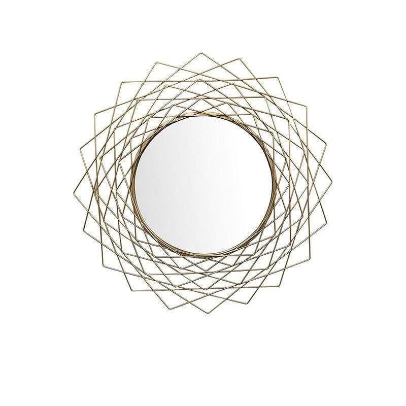 Shop 0 Big Wall Decorative Mirror Iron Mirror Home Decoration Wall Hanging Mirror Large Mirror Decoration Home Livingroom 89929313 Mademoiselle Home Decor