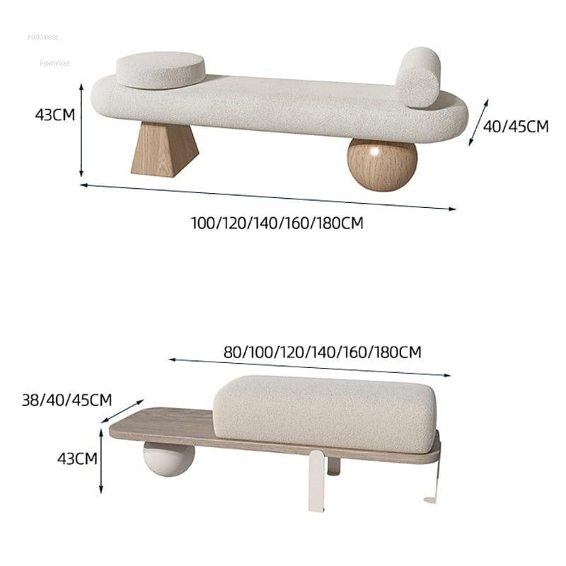 Shop 0 Nordic Solid Wood Stools Home Furniture Living Room Sofa Bench Entry Door Shoe Changing Stool Leisure Low Chairs Bed End Ottoman Mademoiselle Home Decor