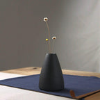 Shop 0 Black Ceramic Small Vase Home Decoration Crafts Tabletop Ornament Simplicity Japanese-style Decoration Mademoiselle Home Decor