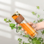 Shop 0 Double Walled Glass Flask Mademoiselle Home Decor