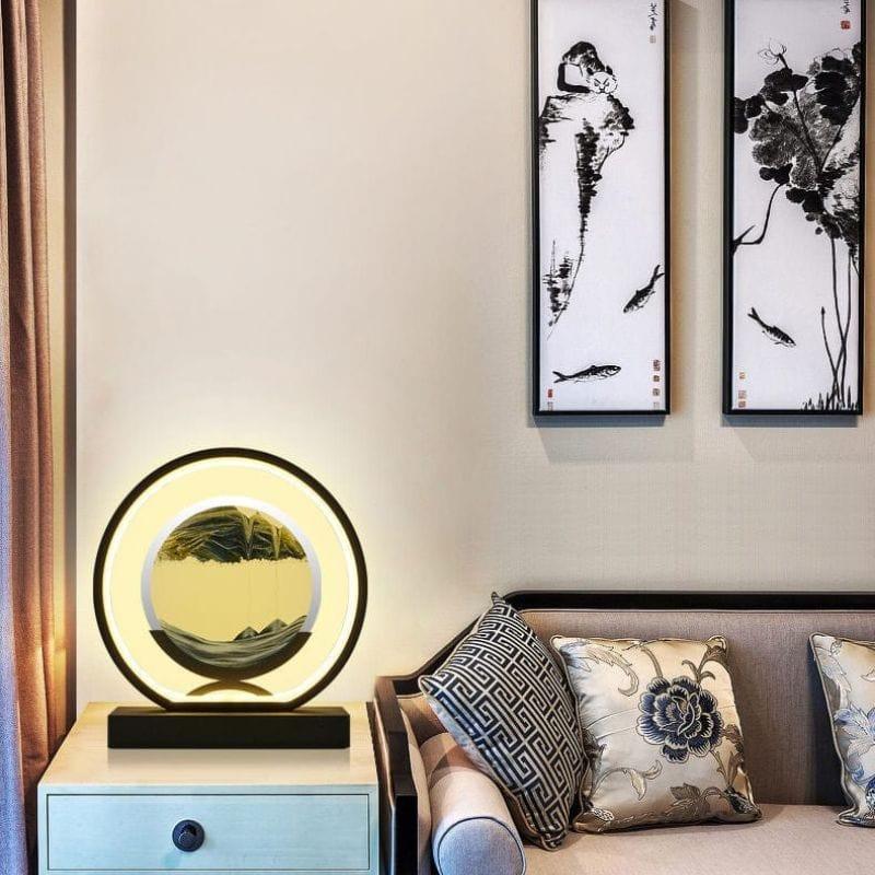 Shop 0 Dubai Sand Art Lamp Mademoiselle Home Decor