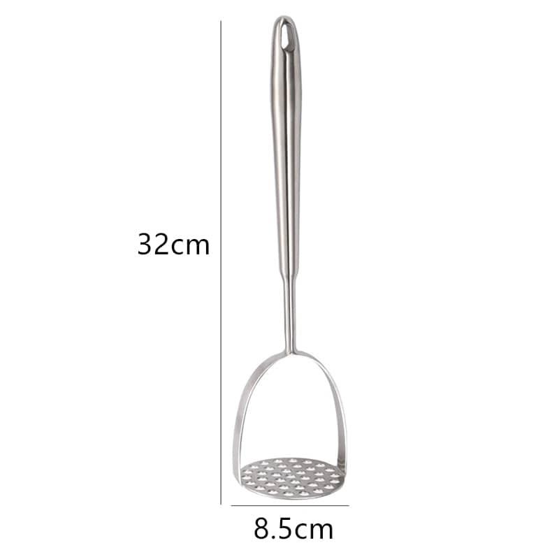 Shop 0 CN / Style 2 Home Manual Stainless Steel Potato Masher Pressed Pumpkin Ricer Smooth Mashed Crusher Fruit Vegetable Press Gold Kitchen Gadgets Mademoiselle Home Decor