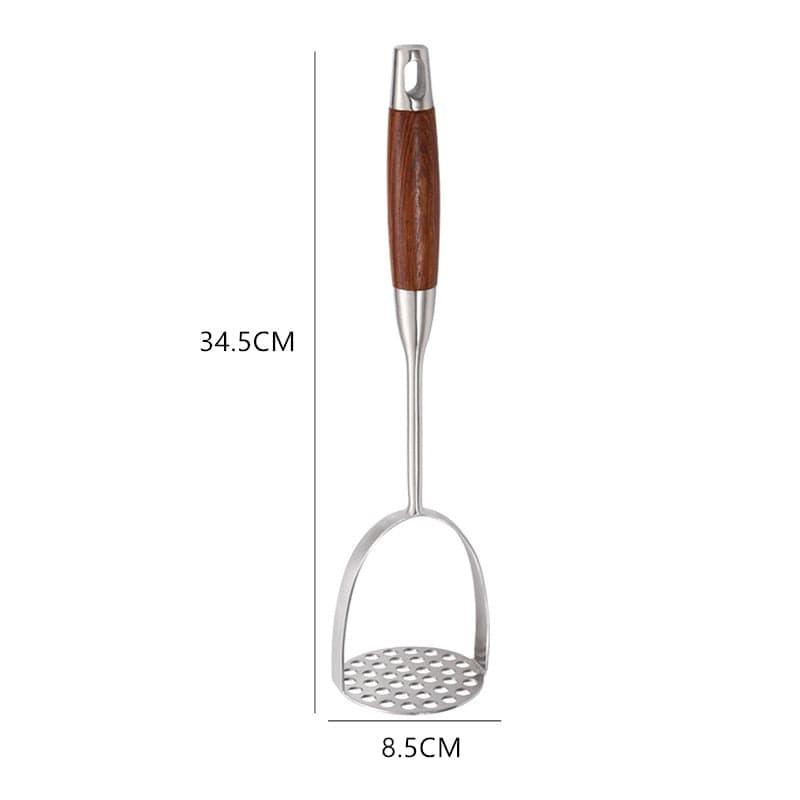 Shop 0 CN / Style 7 Home Manual Stainless Steel Potato Masher Pressed Pumpkin Ricer Smooth Mashed Crusher Fruit Vegetable Press Gold Kitchen Gadgets Mademoiselle Home Decor