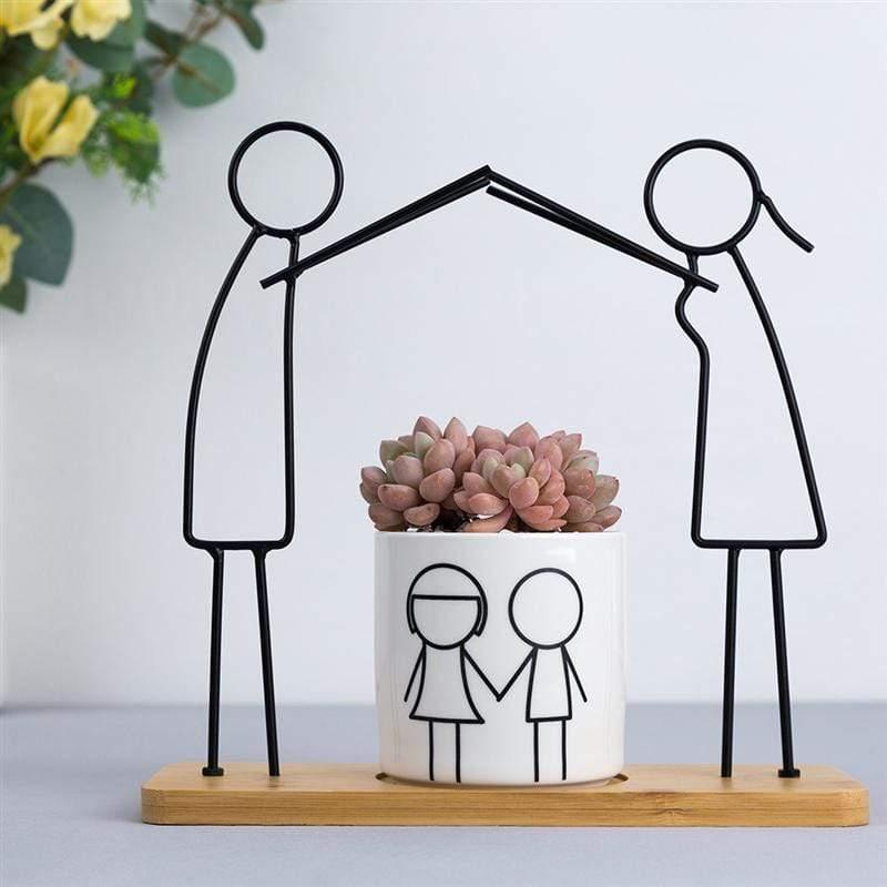 Shop 100005865 A Duo Pot Mademoiselle Home Decor