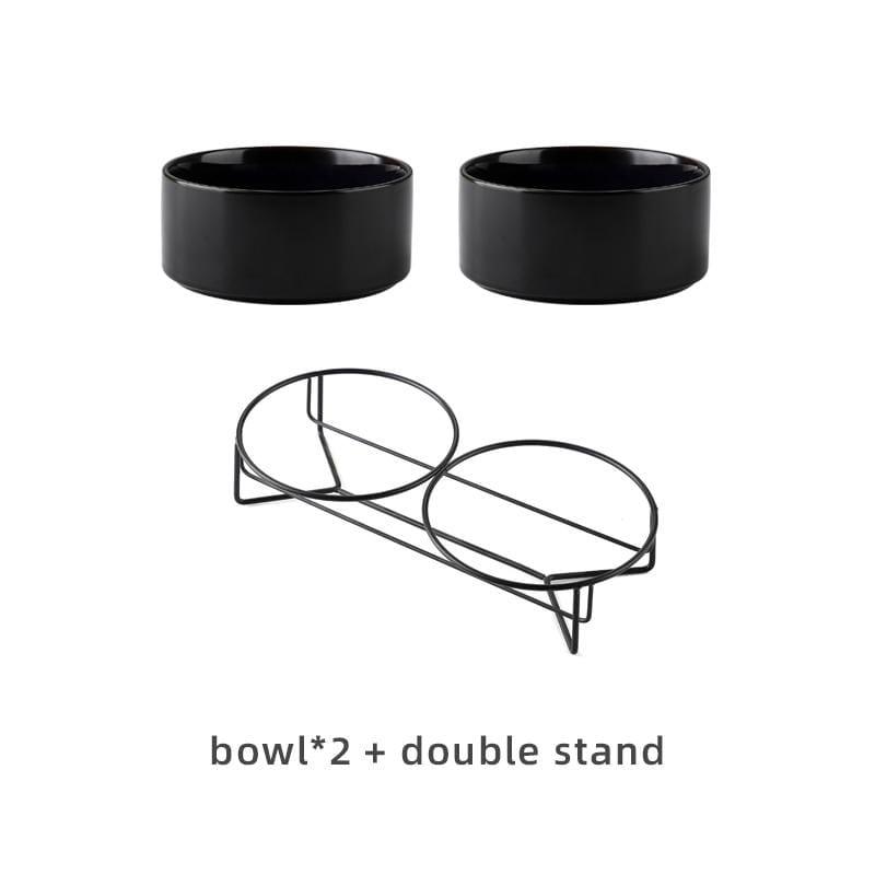 Shop 200003781 double bowl / 400ML Echo Pet Bowl Mademoiselle Home Decor