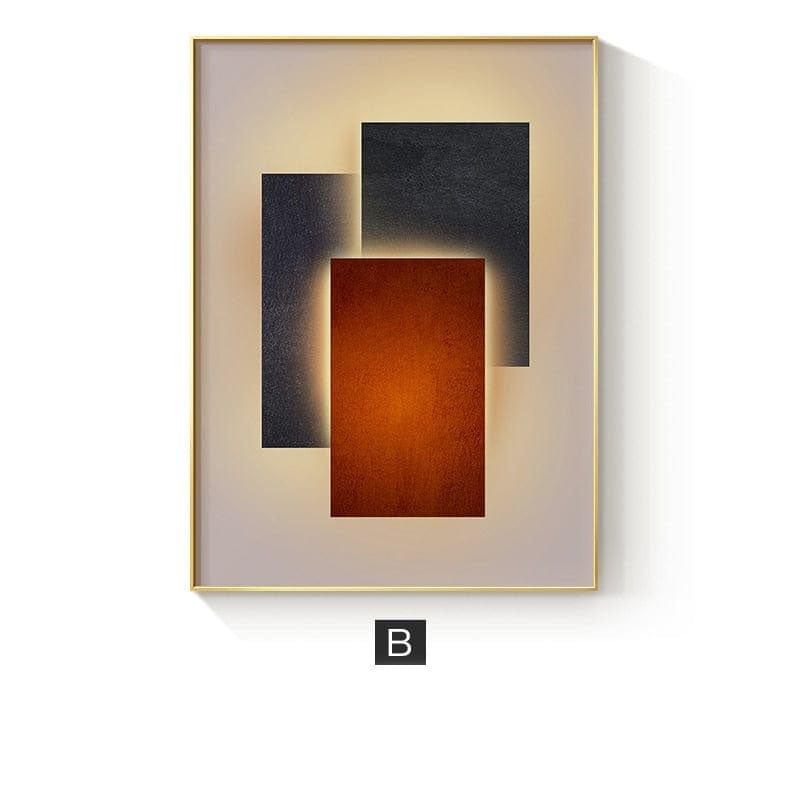 Shop 0 20x30cm(No frame) / B Eclipse Canvas Mademoiselle Home Decor