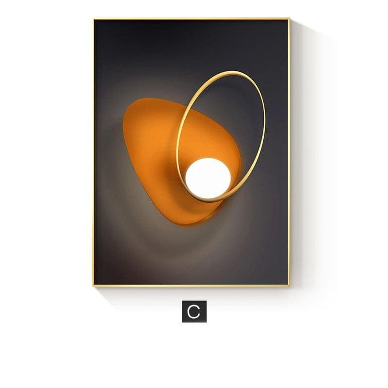 Shop 0 20x30cm(No frame) / C Eclipse Canvas Mademoiselle Home Decor