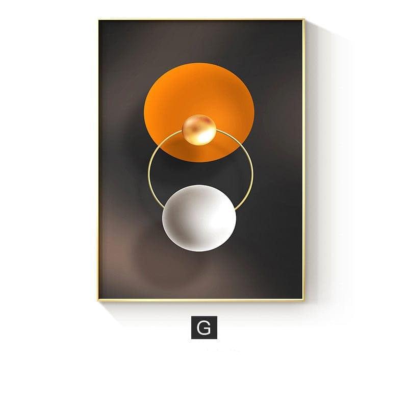 Shop 0 20x30cm(No frame) / G Eclipse Canvas Mademoiselle Home Decor