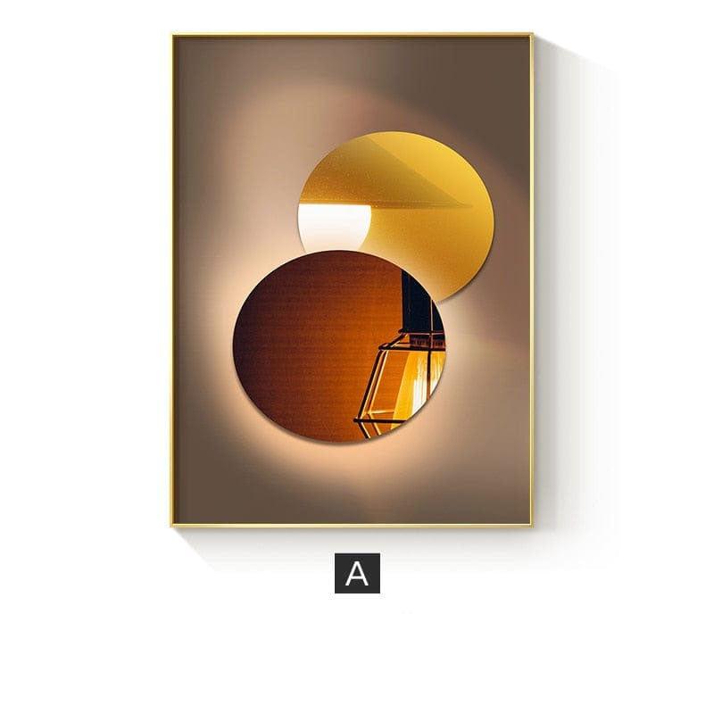 Shop 0 20x30cm(No frame) / A Eclipse Canvas Mademoiselle Home Decor