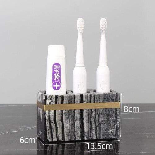 Shop 0 Toothbrush and toothpaste holder Ecuador Bathroom Accessories Mademoiselle Home Decor