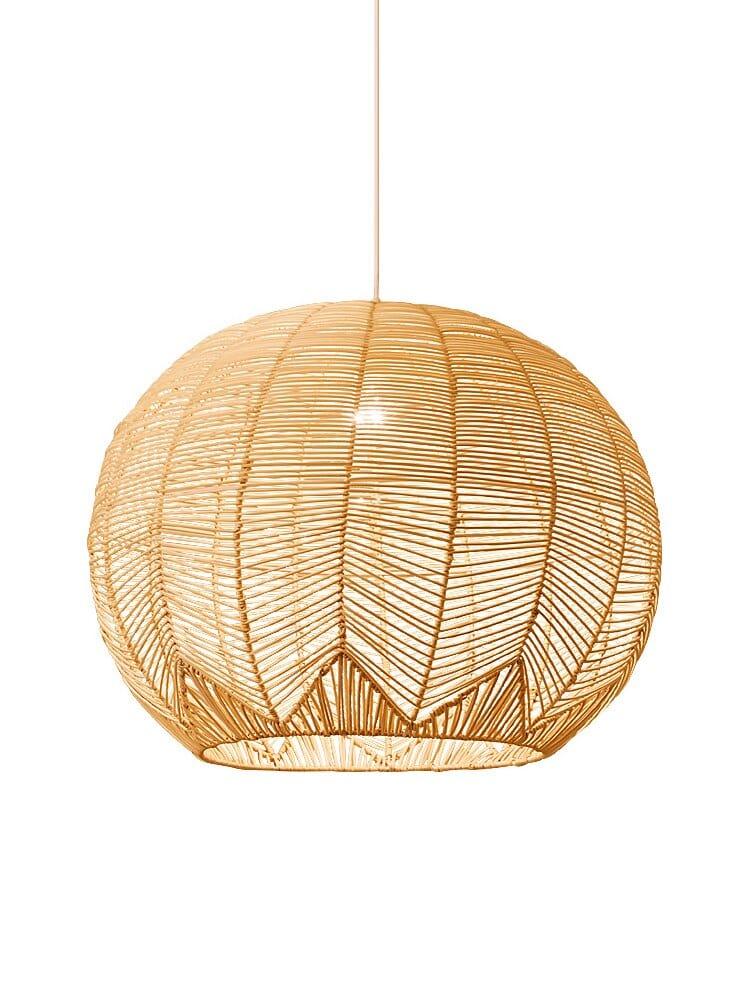 Shop 0 France Country Rattan Bamboo Wood Handemade Modern Japanese Style Living Room Kitchen Bedroom Seaside Hotel Pendant Lamps Mademoiselle Home Decor