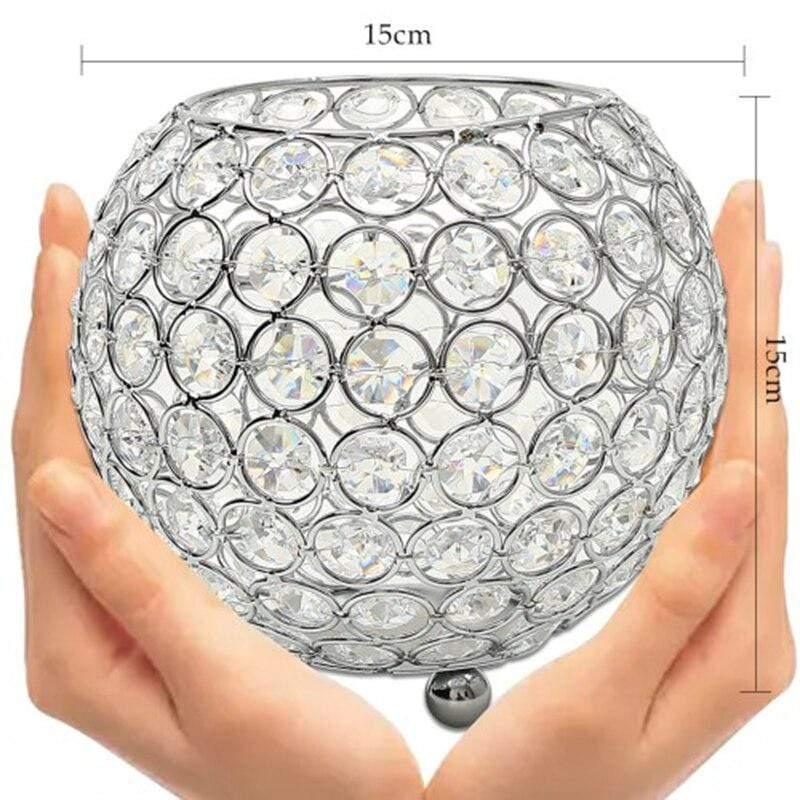Shop 0 15cm Silver Elise Candle Holder Mademoiselle Home Decor