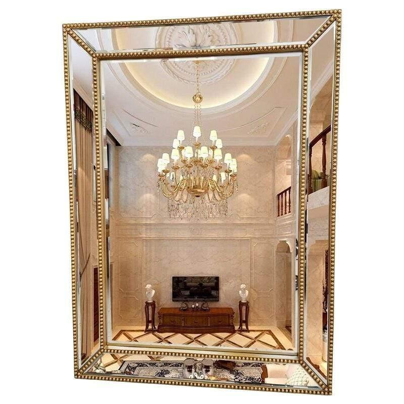 Shop 0 European Art  Cosmetic Mirror Bathroom Mirror Living Room Ornaments Mademoiselle Home Decor