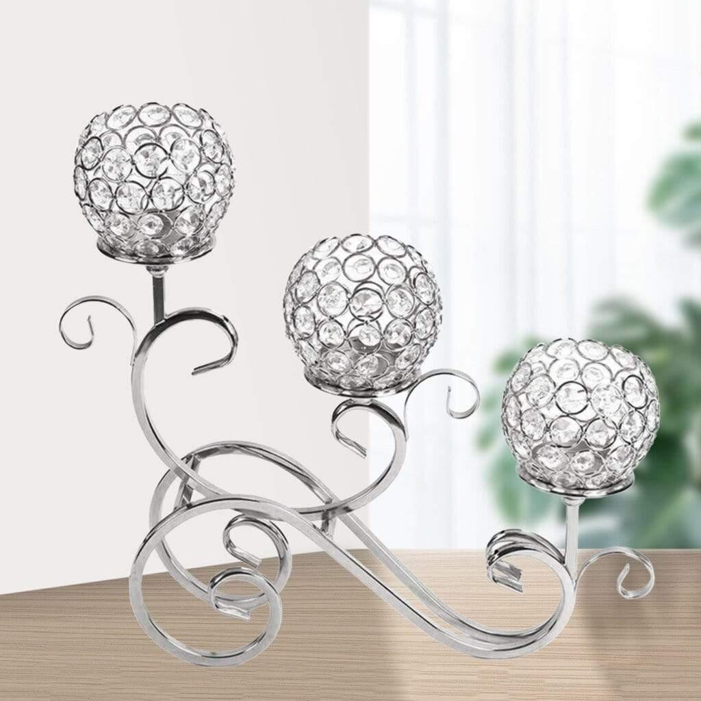 Shop 0 Silver Emilien Candle Holder Mademoiselle Home Decor