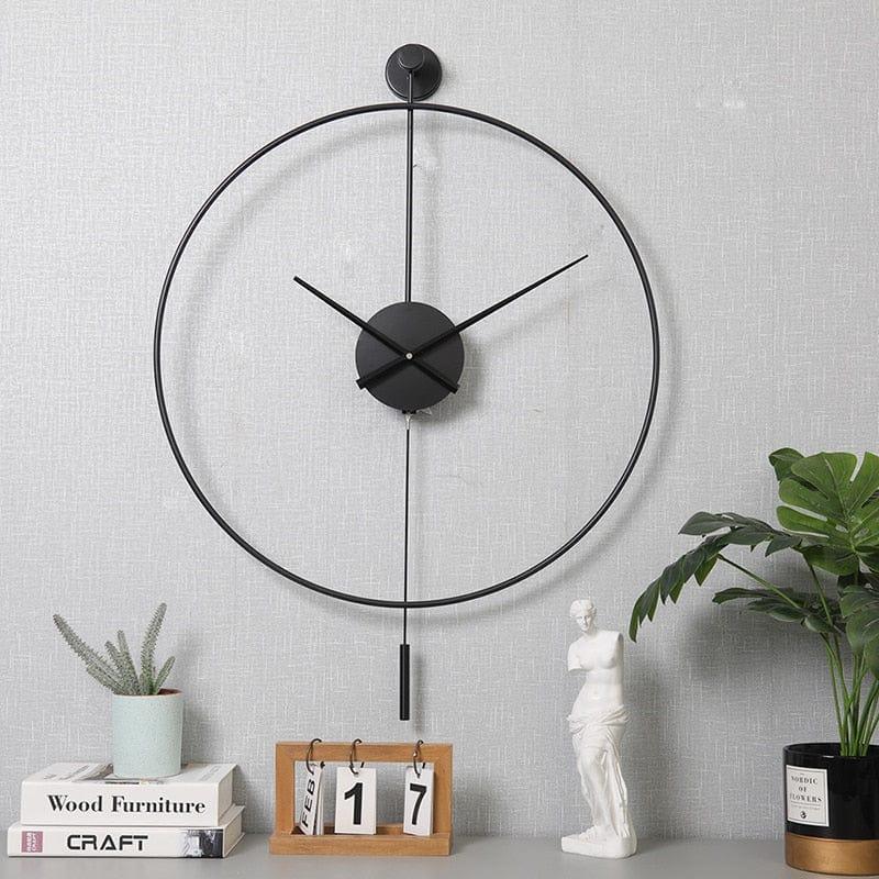 Shop 0 Pendulum 60cm B Nordic Simple Creative Wall Clock Modern Design Spanish Style Home Living Room Decoration Mute Large Wall Decor Watchs Crafts Mademoiselle Home Decor