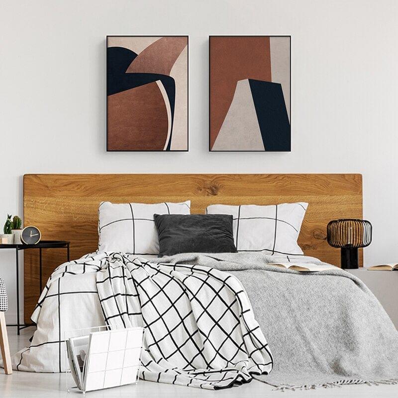 Shop 0 Abstract vintage colour Canvas Art Paintings Posters and Print Modern minimalist Home Decor Wall Poster for Living Room Bedroom Mademoiselle Home Decor