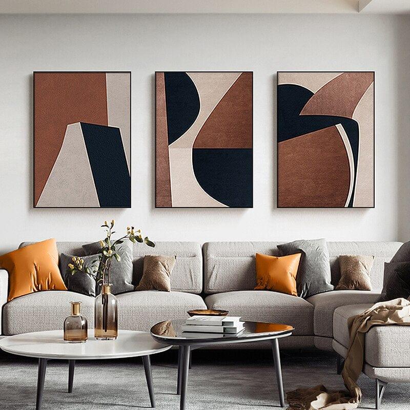 Shop 0 Abstract vintage colour Canvas Art Paintings Posters and Print Modern minimalist Home Decor Wall Poster for Living Room Bedroom Mademoiselle Home Decor