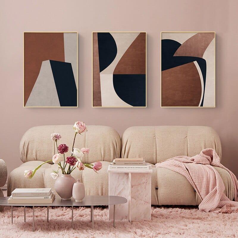 Shop 0 Abstract vintage colour Canvas Art Paintings Posters and Print Modern minimalist Home Decor Wall Poster for Living Room Bedroom Mademoiselle Home Decor